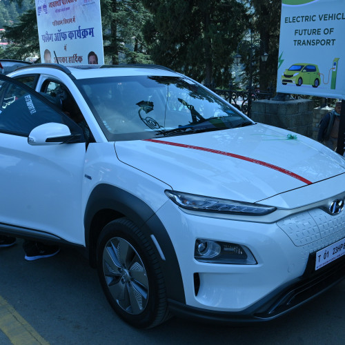 Launching of e-vehicle by the Hon'ble Chief Minister on 3rd Feb. 2023
